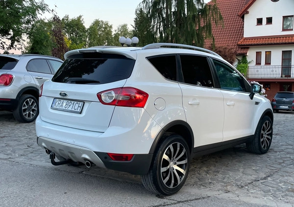 Ford Kuga cena 33900 przebieg: 180000, rok produkcji 2009 z Trzebnica małe 596